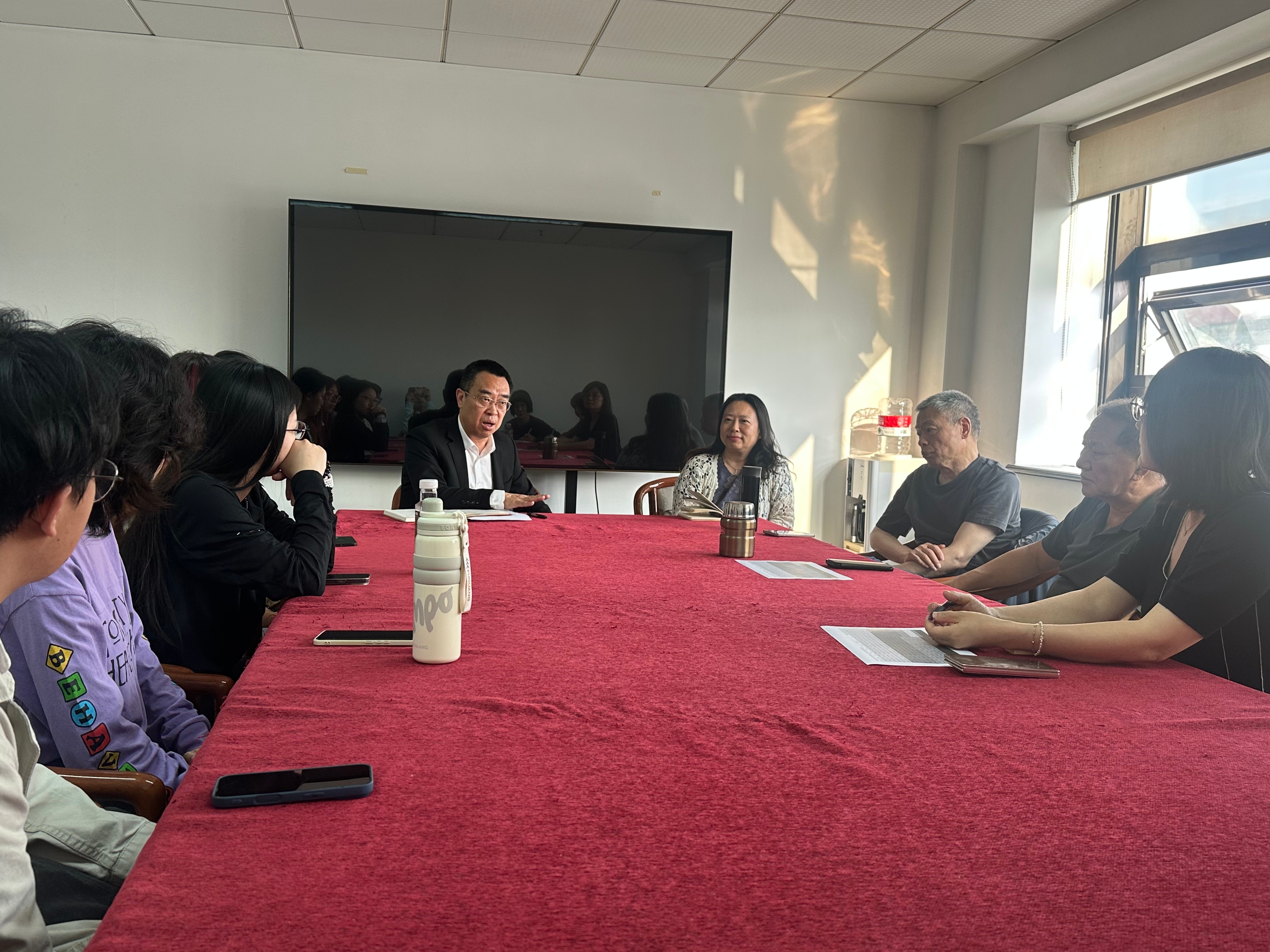 我中心产业方向新生师生见面会