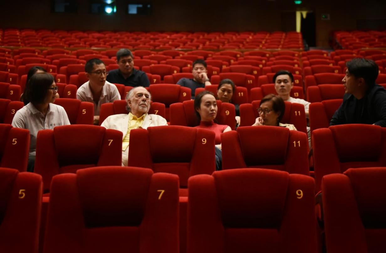 Francis Ford Coppola, legendary director of The Godfather, visits CFA